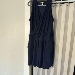 Old Navy Midnight Sleeveless Jumpsuit